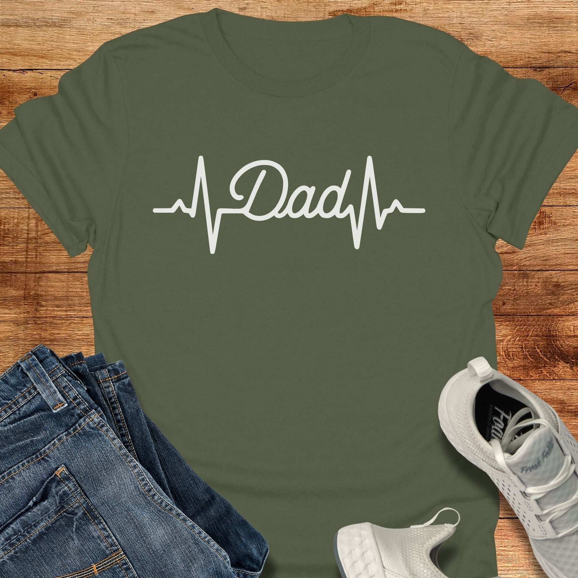 Dad Heartbeat Unisex T-Shirt
