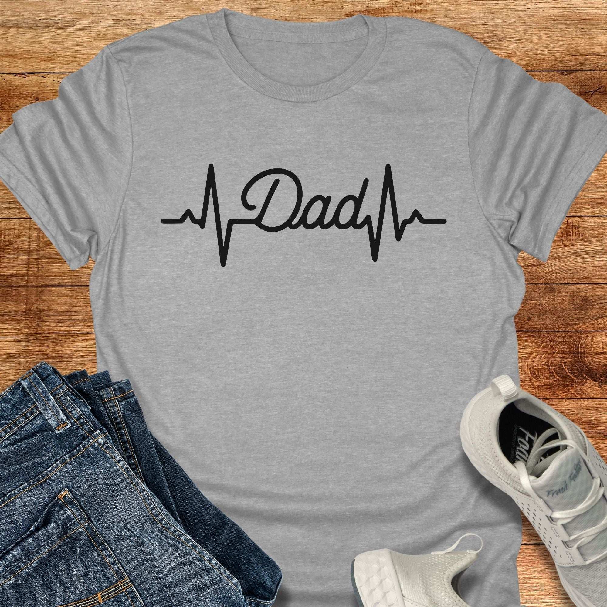 Dad Heartbeat Unisex T-Shirt