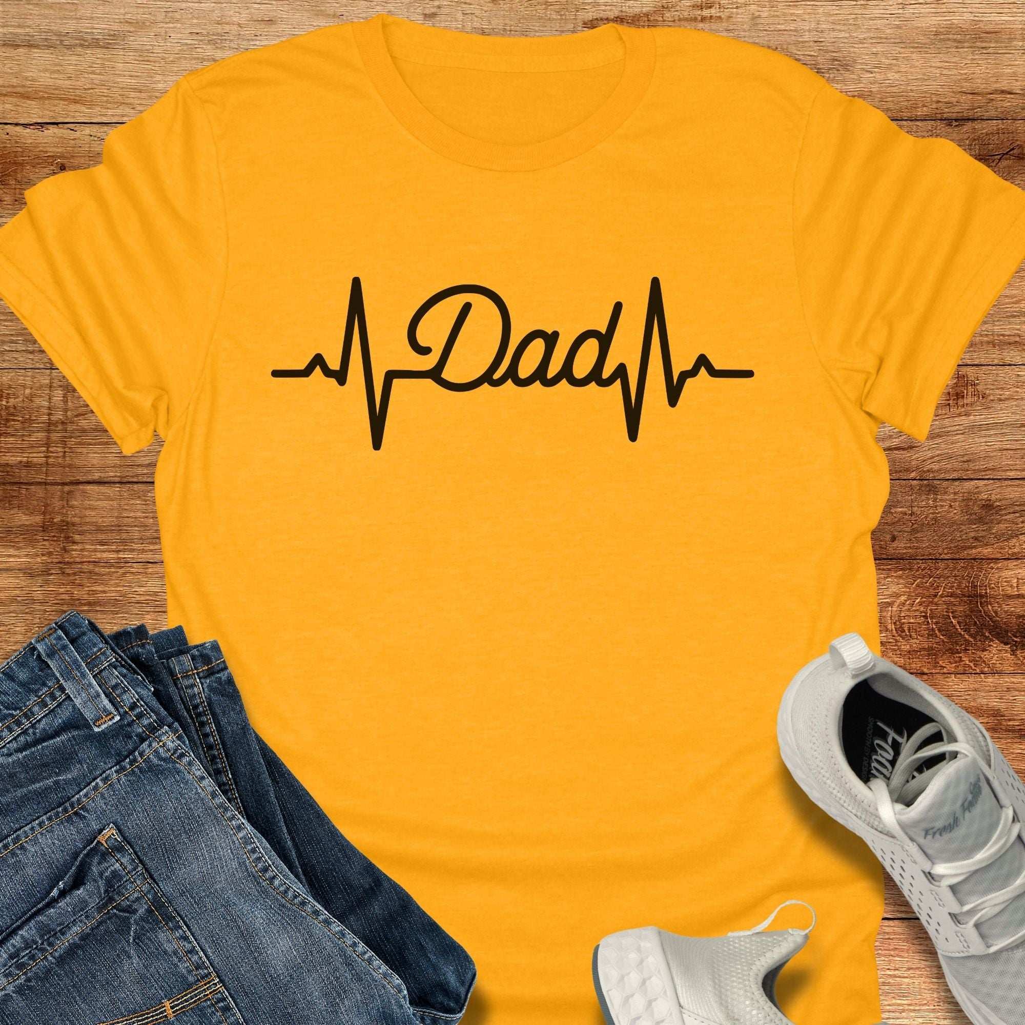 Dad Heartbeat Unisex T-Shirt