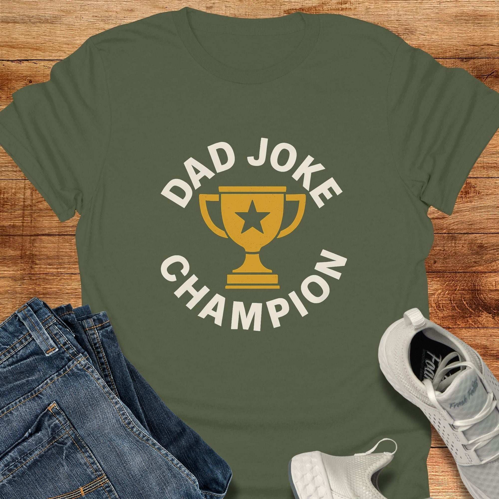 Dad Joke Champion Unisex T-Shirt